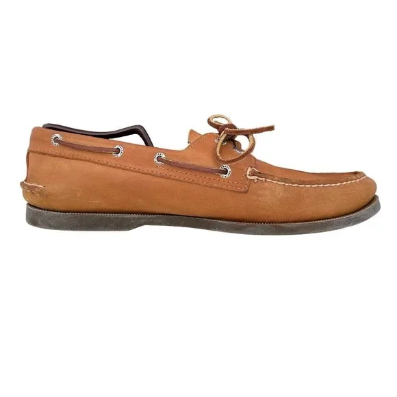 Sperry Top Sider Authentic Original 2 Eye Boat Deck Shoe Brown Leather Mens 12M Sperry Top Sider Men main image 4